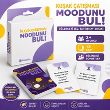LUXMON Moodunu Bul Kuşak Çatışması Kart Oyunu 41 Adet Kart