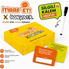 LUXMON Itiraf Et Hangover Kart Oyunu Cezalı Çok Oyunculu Eğlenceli Parti Oyunu 18+Yaş