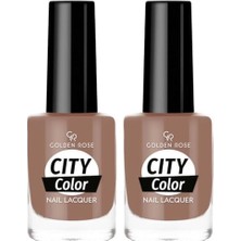 City Nail Lacquer NO:130 - Oje 2li Paket