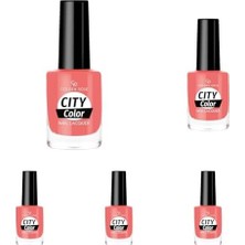 City Nail Lacquer NO:114 - Oje (5 Paketi)