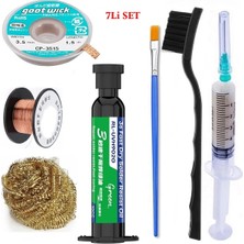 MHM Relıfe RL-UVH902G Uv Yeşil Jel Yol Kaplama Maskesi ve Yardımcı Yedili Elektronik Kart Tamir Malzemeleri 3,5mm ST19