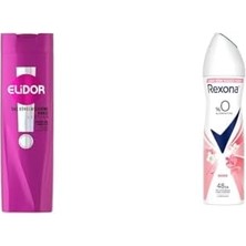 Saç Bakım Şampuanı Saç Dökülmelerine Karşı 400 ml + Rexona Kadın Sprey Deodorant Musk%0 Alüminyum 150 ml