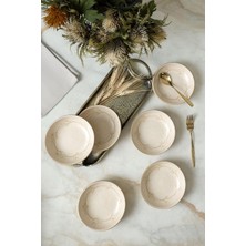 Taupe Bloom Halka Çerezlik/sosluk 13 cm 6 Adet 22528