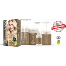 Maxx Deluxe Beauty Expert Haır Color (Keratin)'li 1 Kutu (2 x 50 Ml) (Platin Sarısı 0.1)