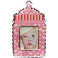 Digitronix Pembe Biberon Bebek Magnet Çerçevesi
