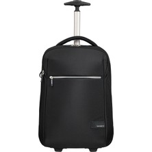 Samsonite Siyah Litepoint - 2 Tekerlekli Laptop Sırt Çantası 17.3"