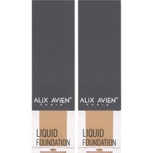 Güneş Koruyucu SPF35 Nemlendirici Etkili Kremsi Likit Fondöten - Foundation 305 Warm Sand (2 Paketi)