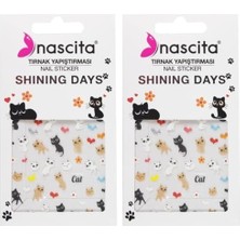 Tırnak Stıcker Yapıştırması NASSTICKER0024 2li Paket