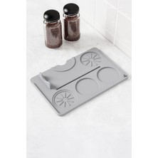 Weather Forecast Kaymaz Silikon Kahve Mat Istasyonu Tamper ve Portafiltre Tutucu MT256