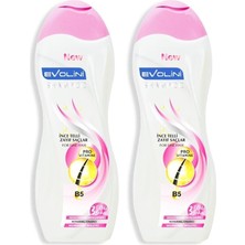 600 ml Şampuan Ince Tellı Saçlar (2 Paketi)