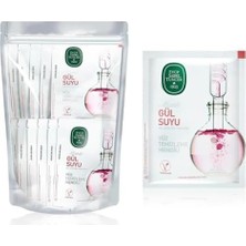 Mistik Gül Suyu Yüz Temizleme Mendili 30LU Doypack Poşet 9,3 x 12,5 Büyük Boy