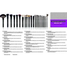 Shany Masterpiece Pro Imza Fırça Seti - 24 Parça El Yapımı Doğal/sentetik Kıl Ahşap Saplı