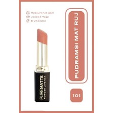 Pure Powder Lipstick No: 101 - Nemlendirici Pudramsı Mat Ruj