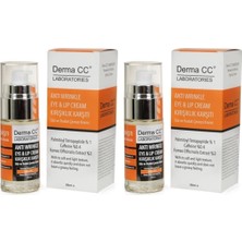 Derma cc Laboratories Kırışık Karşıtı Göz ve Dudak Çevresi Kremi 30 ml (2 Paketi)