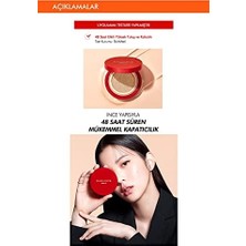 Mat Bitişli ve Kalıcı Cushion Fondöten Perfect Fit Cushion Foundation NO21 Fairy SPF50