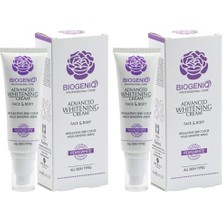 Biogeniq Beauty Gelişmiş Beyazlatıcı Krem 75 ml Advanced Whitening Cream (2 Paketi)