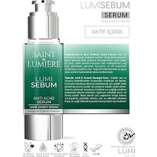 Lumısebum Akne,siyah Nokta ve Leke Karşıtı,sebum Dengeleyici Matlaştırıcı ve Nemlendirici Serum 30ML