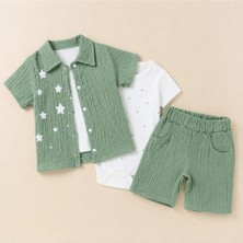 Erkek Bebek Yıldızlı Takım