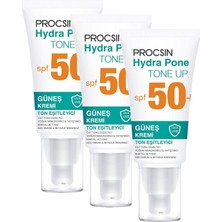 Procsın Hydra Pone Spf 50+ Güneş Kremi 50 ml (3 Paketi)