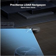 S8 Pro Akıllı Süpürge Siyah