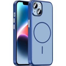 HTstore iPhone Uyumlu 13 Kılıf M-Safe Şarj Özellikli Zore Lora Pc Kapak