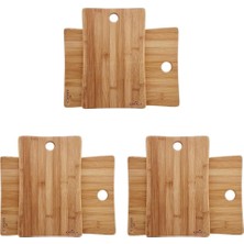 Bamboo 2'li Kesme Tahtası 3lü Paket