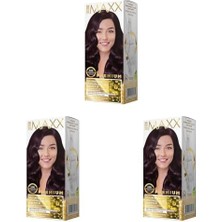 Premıum Yarı Kit Set Saç Boyası 3.66 Patlıcan Moru (3 Paketi)