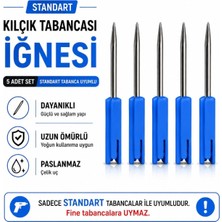Albertos Standart Kılçık Tabancası Yedek Iğnesi Orijinal Paslanmaz Çelik 5 Adet