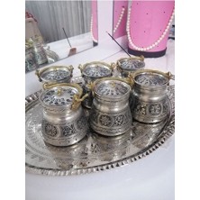Empressco Şık Bakır Oyma Yazılı Baharatlık, 250 Gr, Zarif ve Kullanışlı Tasarım