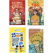 Timaş Çocuk 4-5-6.sınıf Okuma Iyilik Timi 25 Muhteşem Iyilik Büyümek Istemeyen Çocuk Küçük Prens 4 Kitap