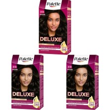 Deluxe 3-0 Koyu Kahve 50 Saç Boyası (3 Paketi)