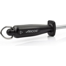 Arcos Steela 230MM Karbon Çelik ve Elmastan Üretilmiş Manuel Bıçak Bileyici. Ergonomik Polipropilen Saplı Profesyonel Kalemtıraş. Sağlak ve Sollak. Siyah Renk