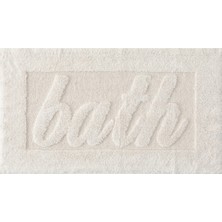 Empressco Krem Banyo Paspası 60X100 Cm, Şık ve Dayanıklı, Rahat Kullanım Sağlar