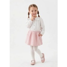 OZMOZ Müslin Etek Poplin Bluz Baharlık Minik Kız Çocuk Takım