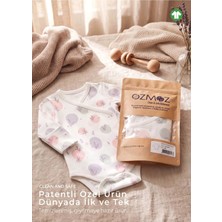 OZMOZ Clean&safe Organik Steril Temizlenmiş Unisex Bebek Kruvaze Body