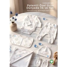 OZMOZ Clean&safe Organik Steril Temizlenmiş Hastane Çıkış Seti-6 Parça