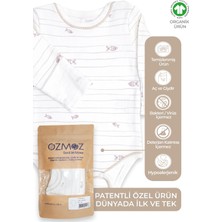 OZMOZ Clean&safe Organik Steril Temizlenmiş Unisex Bebek Body