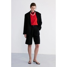 Facette Maren Oversize Ceket Siyah