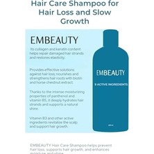 Embeauty Kolajen ve Keratin Saç Dökülmesine Karşı Hızlı Sac Uzatan Dolgunlaştırıcı Onarıcı Besleyici Şampuan