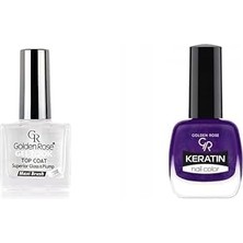 Gel Look Top Coat & Oje Seti