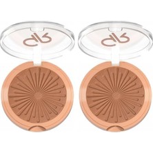 Sun Bright Bronzer Powder No: 05 Warm Tan - Işıltılı Bronzlaştırıcı Pudra (2 Paketi)