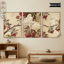 Akıllı Kağıt Statik Tutunma Özellikli Tablo - Poster Hayvan (Model- 27)