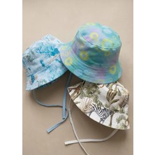 OZMOZ %100 Pamuk Yazlık Bucket Şapka 3'lü Set