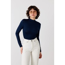 Facette Dik Yaka Basic Body Bej