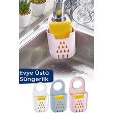 Orvila Silikon Yuvarlak Lavabo Süzgeci Kaymaz Süzgeç