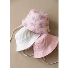 OZMOZ %100 Pamuk Yazlık Bucket Şapka 3'lü Set