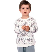 OZMOZ 100% Pamuk Baharlık Minik Erkek Çocuk Sweatshirt
