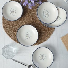 Floral Halka Sosluk/çerezlik 13 cm 6 Adet 22670