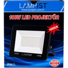 Lampist 100W LED Projektör 10000 Lümen IP66