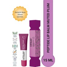 Ornate Peptide Lip Balm Muted Plum, Nemlendirici, Parlatıcı Lip Balm Mürdüm Ceramide Vitamin E 15ML